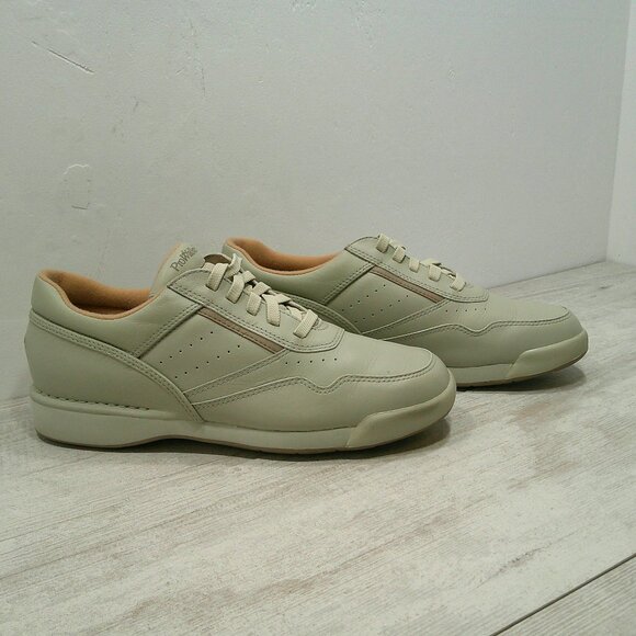 Rockport Men's Lace up Prowalker Sneaker Tennis Shoes Color Wheat Size 8.5 - Picture 1 of 11